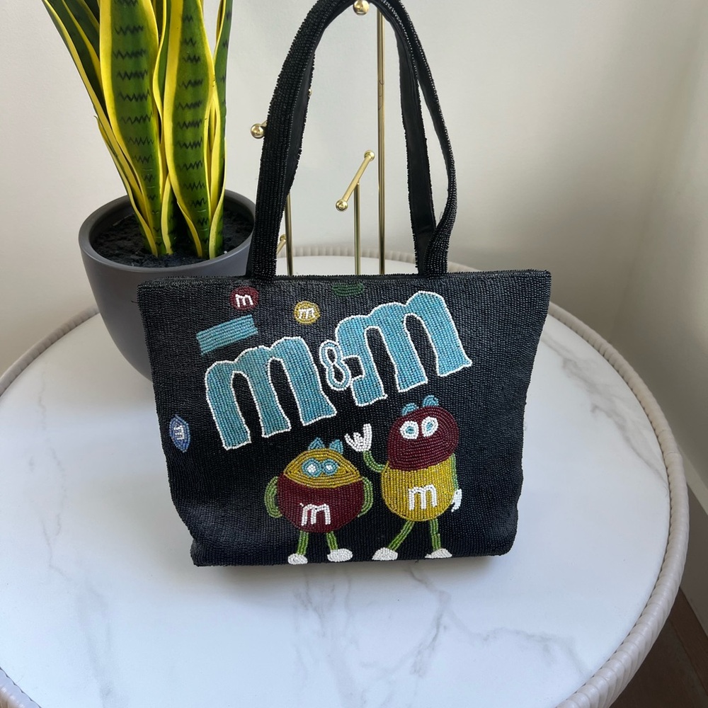 M&M's Black Tote Bag